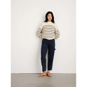 Alex Mill Navy Straight Leg Pants